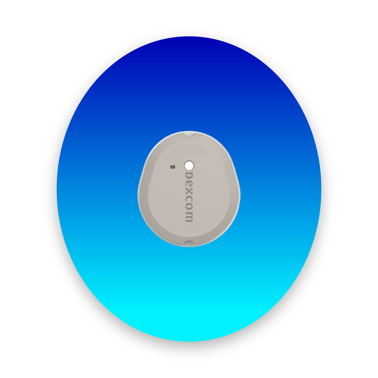 Blue Ombré Dexcom G7 Diabetes Patch