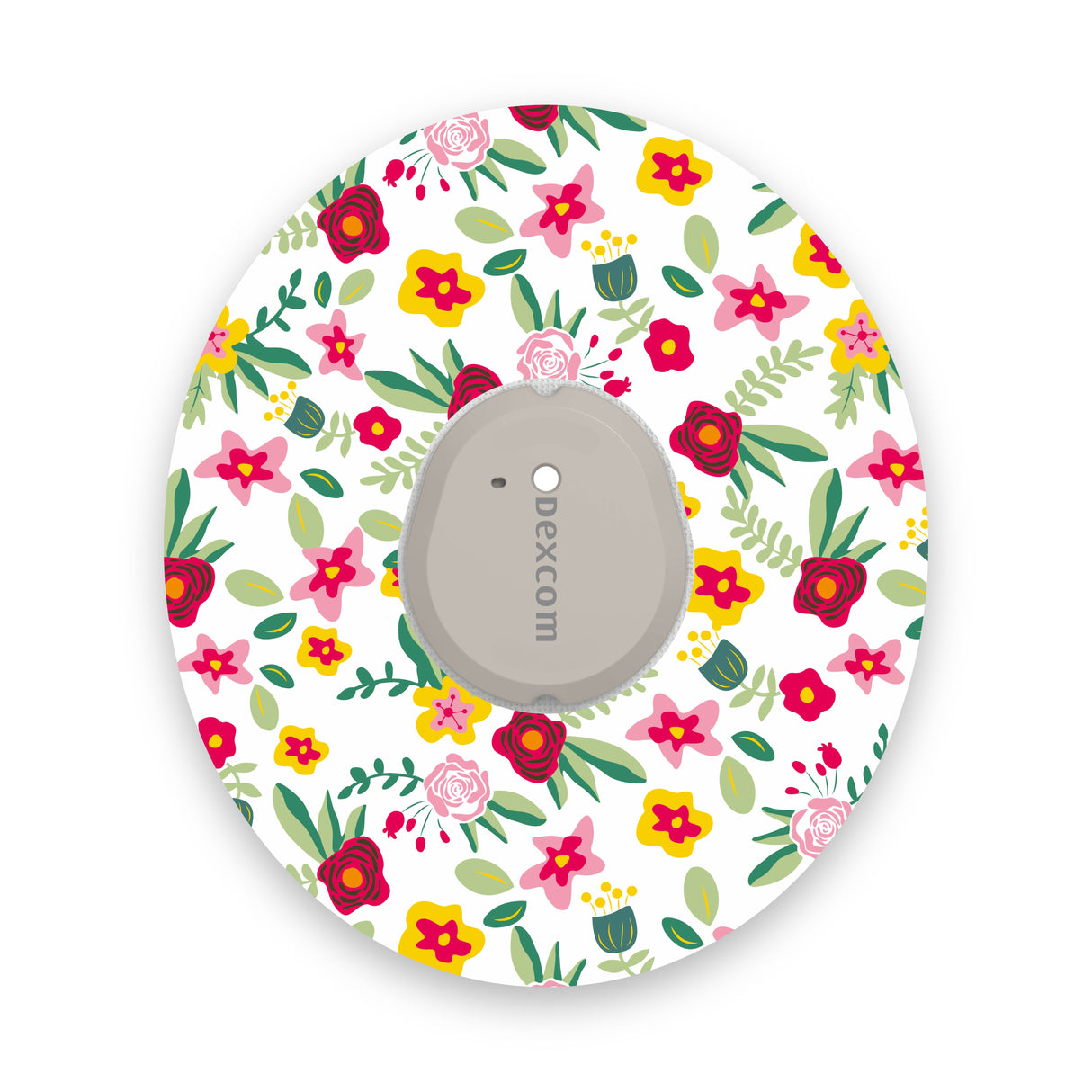 Rose Flowers Dexcom G7 Diabetes Patch