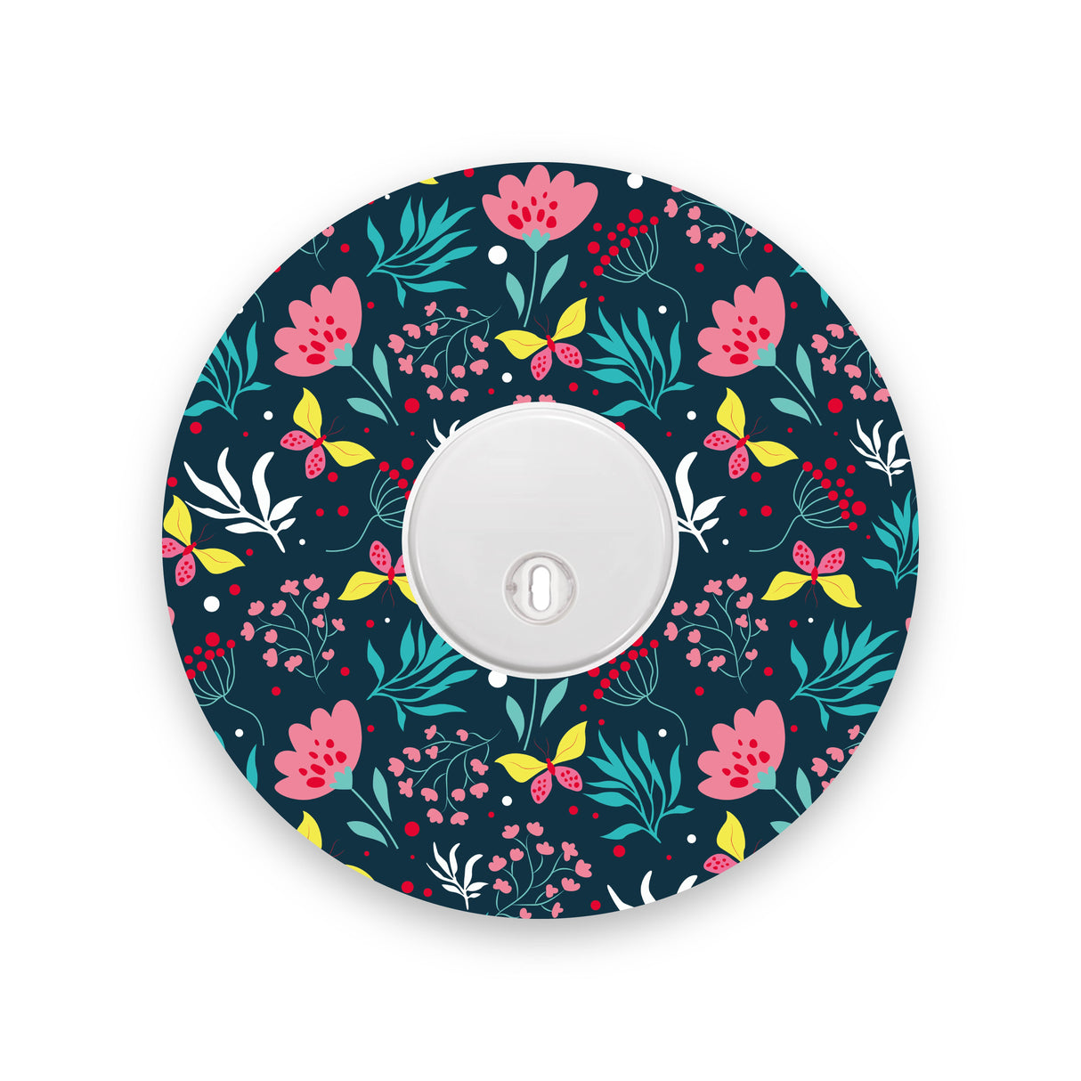 Floral Butterflies Freestyle Libre 3 Diabetes Patch