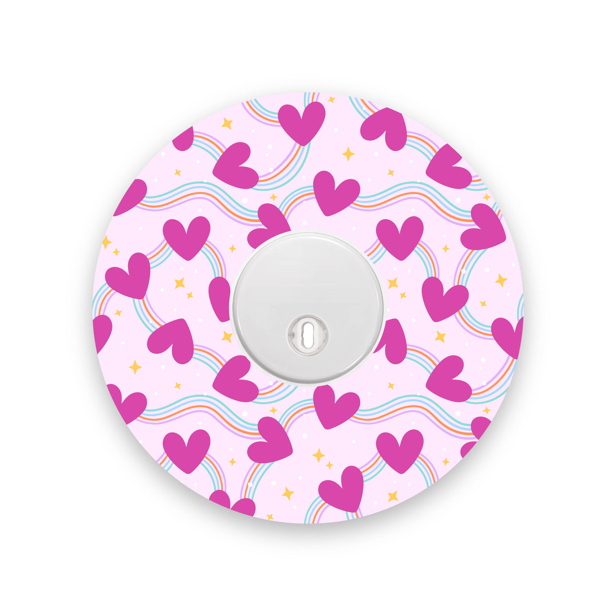 Groovy Hearts Freestyle Libre 3 Diabetes Patch
