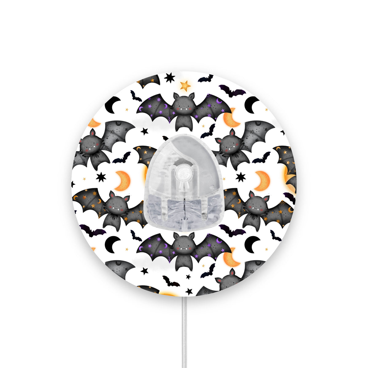 Halloween Bats Infusion Set Diabetes Patch