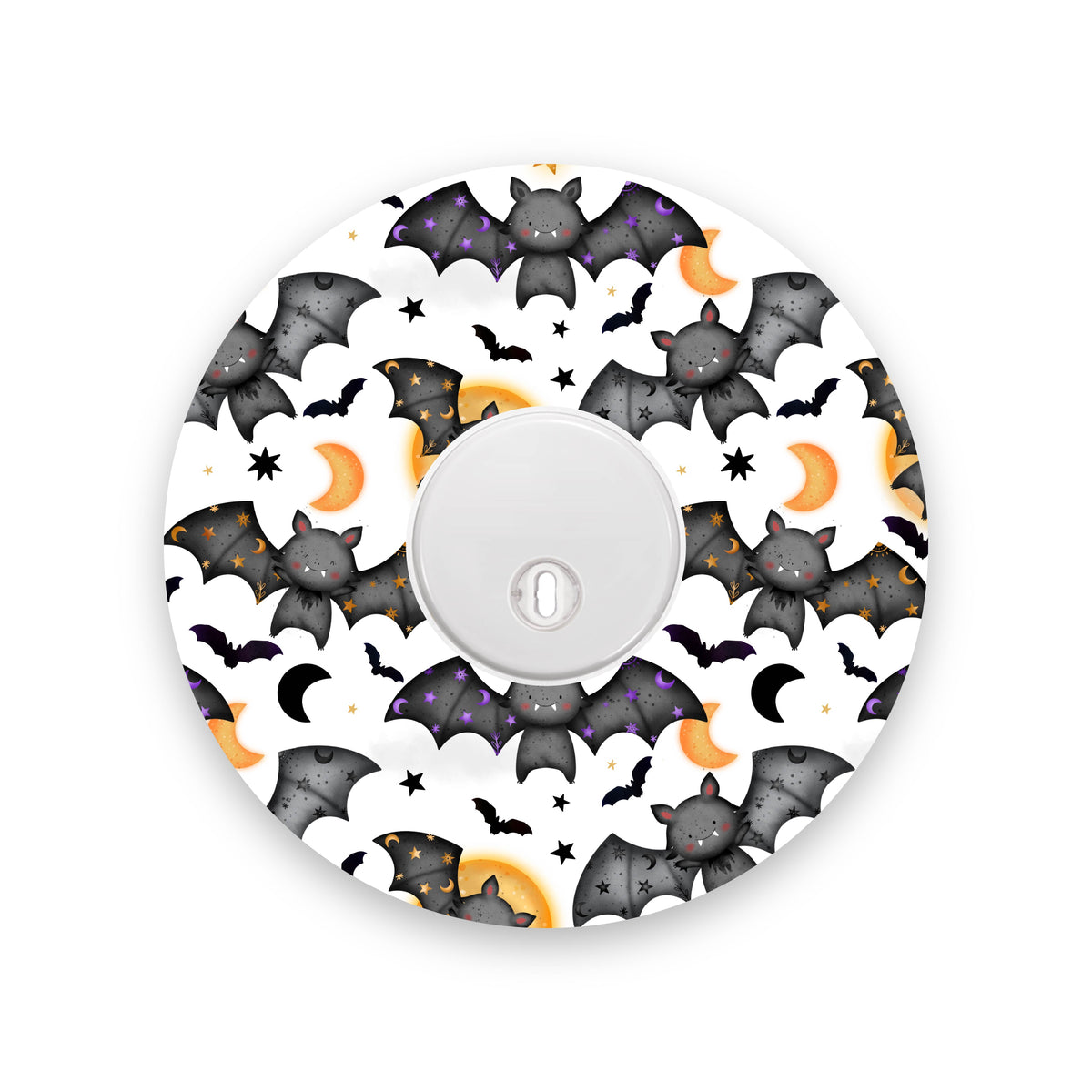 Halloween Bats Freestyle Libre 3 Diabetes Patch