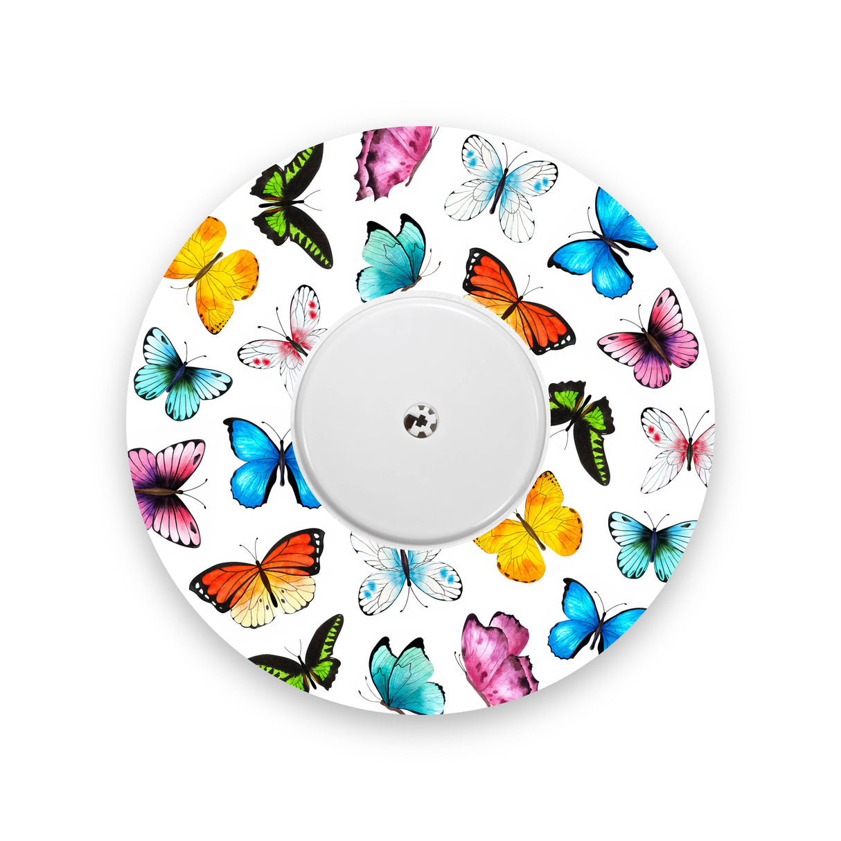 Multicoloured Butterflies Freestyle Libre 2 Diabetes Patch