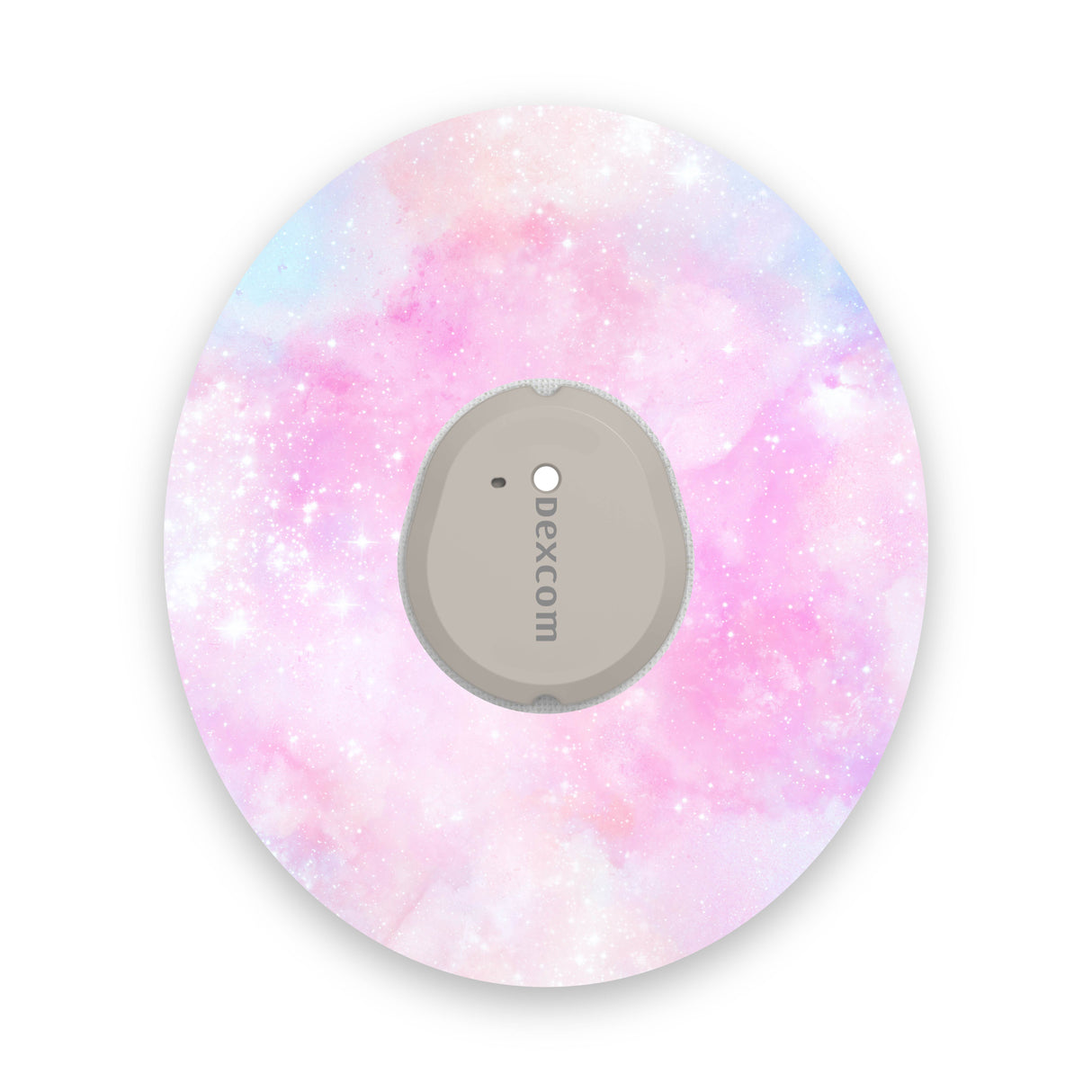 Pastel Pink Watercolour Dexcom G7 Diabetes Patch