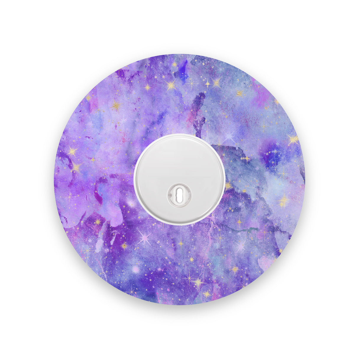 Purple Watercolour Freestyle Libre 3 Diabetes Patch