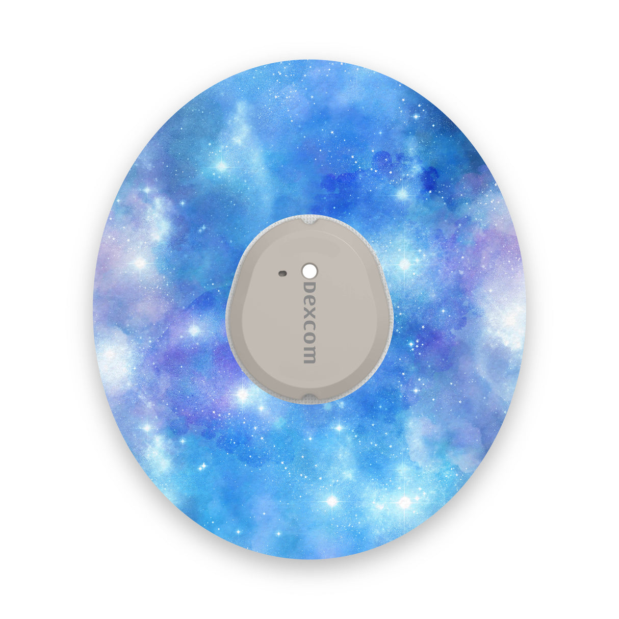 Blue Watercolour Dexcom G7 Diabetes Patch