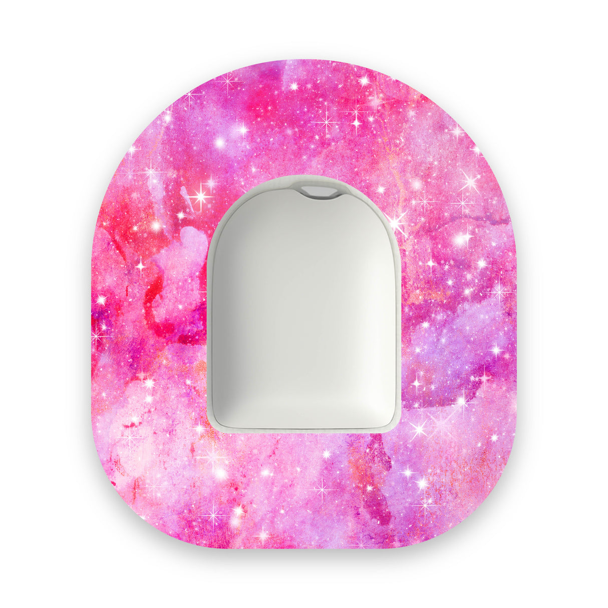 Pink Watercolour Omnipod Diabetes Patch