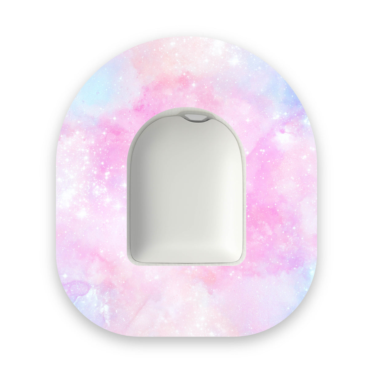Pastel Pink Watercolour Omnipod Diabetes Patch