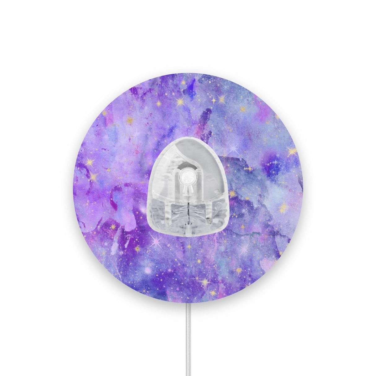 Purple Watercolour Infusion Set Diabetes Patch