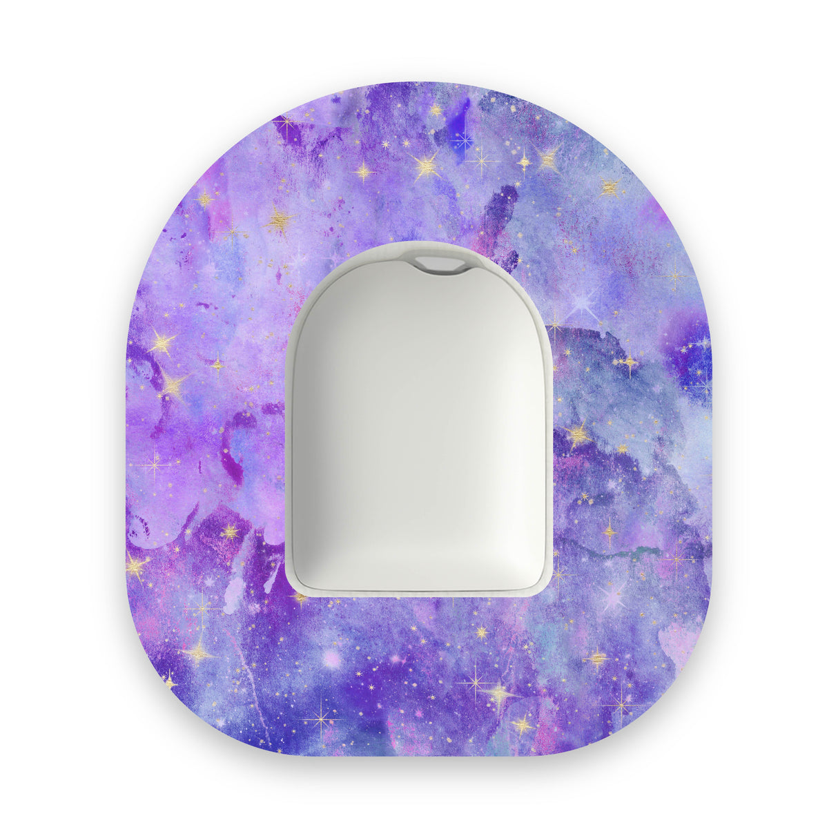 Purple Watercolour Omnipod Diabetes Patch