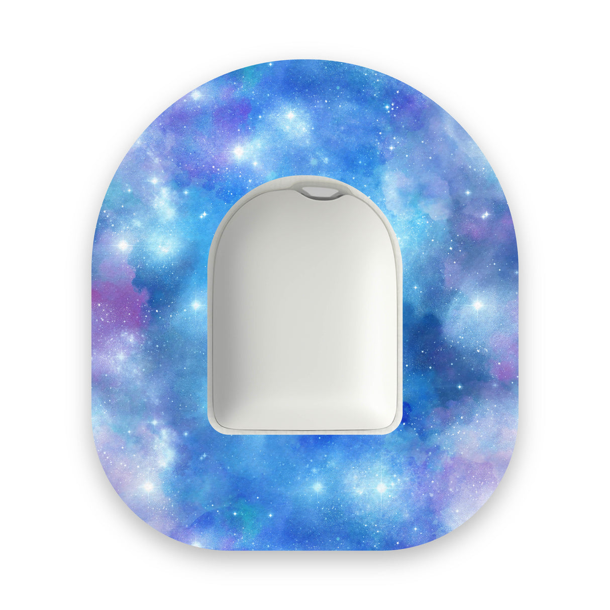 Blue Watercolour Omnipod Diabetes Patch