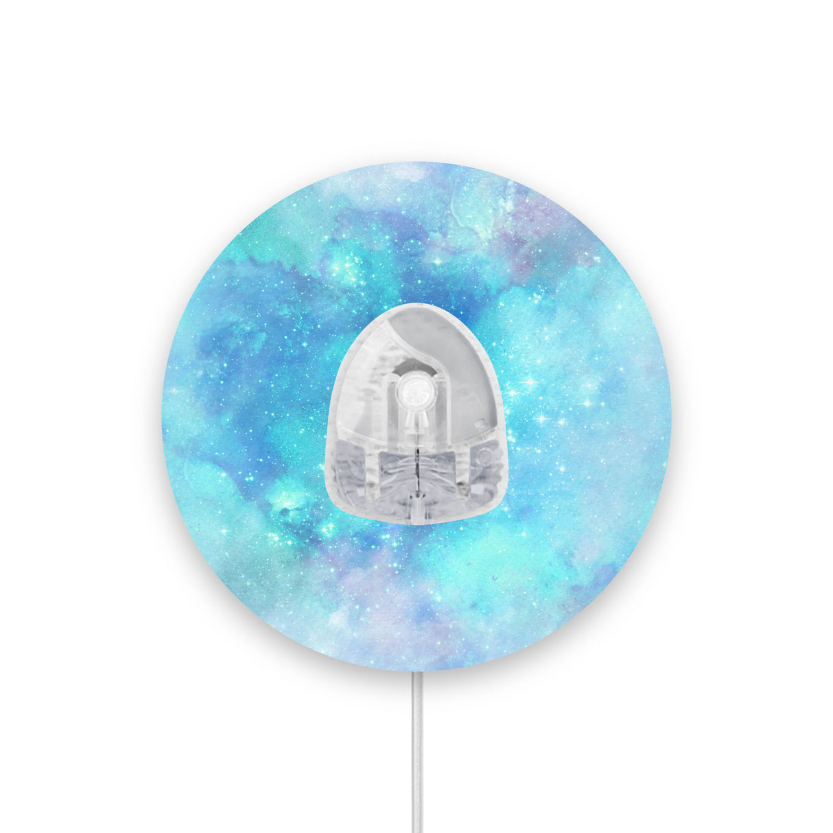 Turquoise Watercolour Infusion Set Diabetes Patch