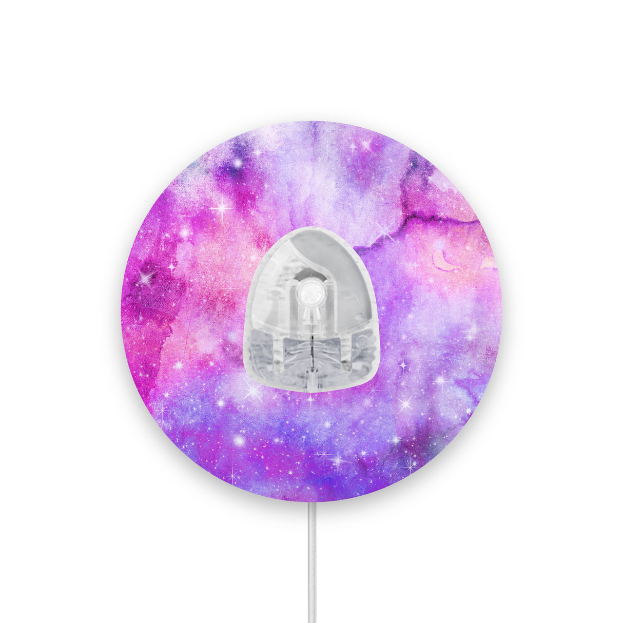 Purple Pink Watercolour Infusion Set Diabetes Patch