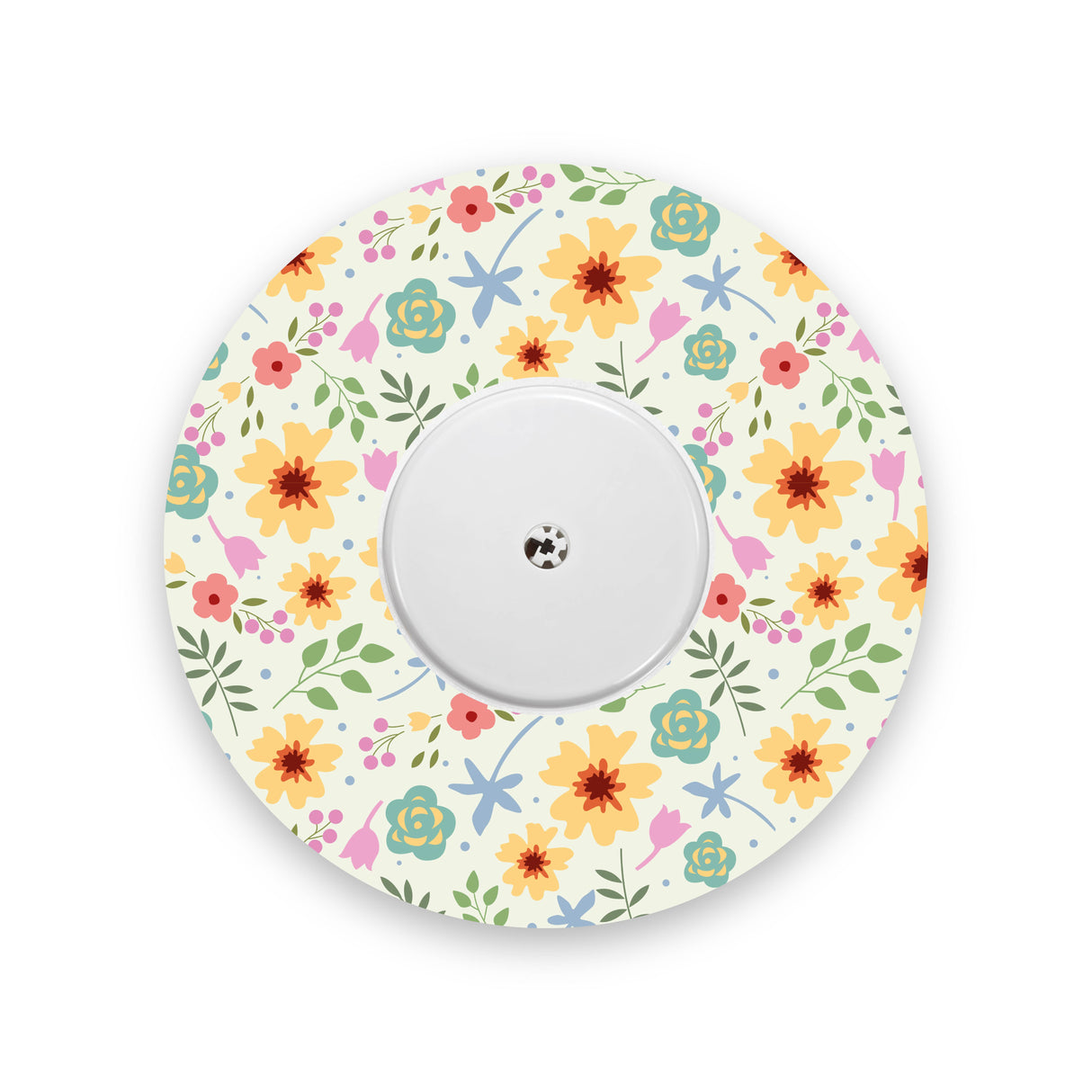 Yellow Flowers Freestyle Libre 2 Diabetes Patch
