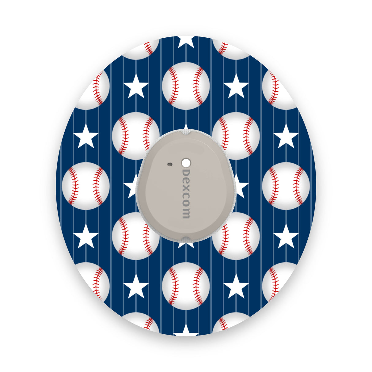 Baseball Dexcom G7 Diabetes Patch