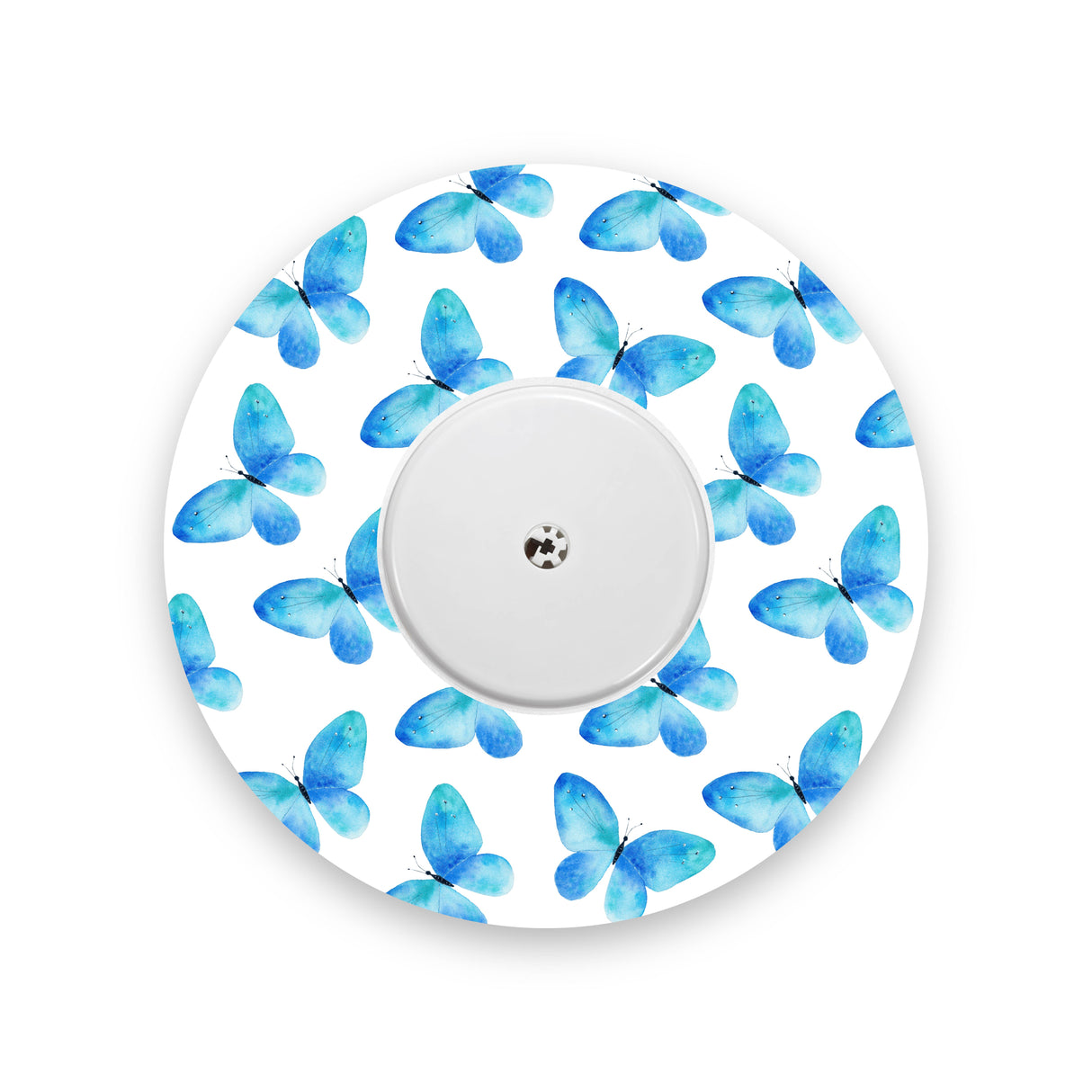 Blue Butterflies Freestyle Libre 2 Diabetes Patch