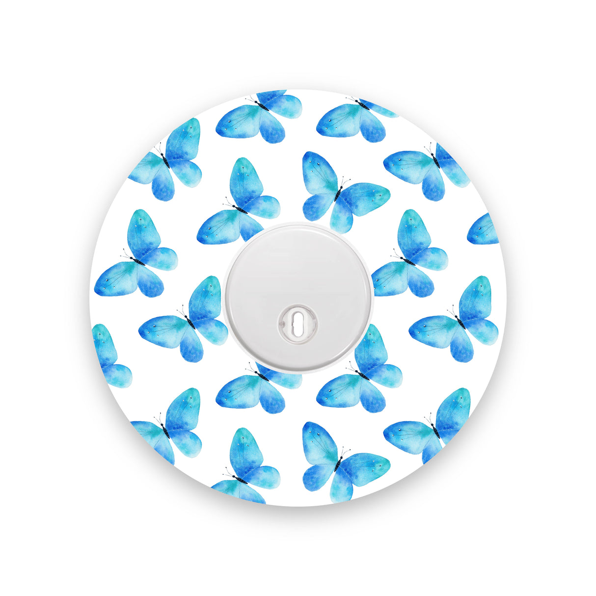 Blue Butterflies Freestyle Libre 3 Diabetes Patch
