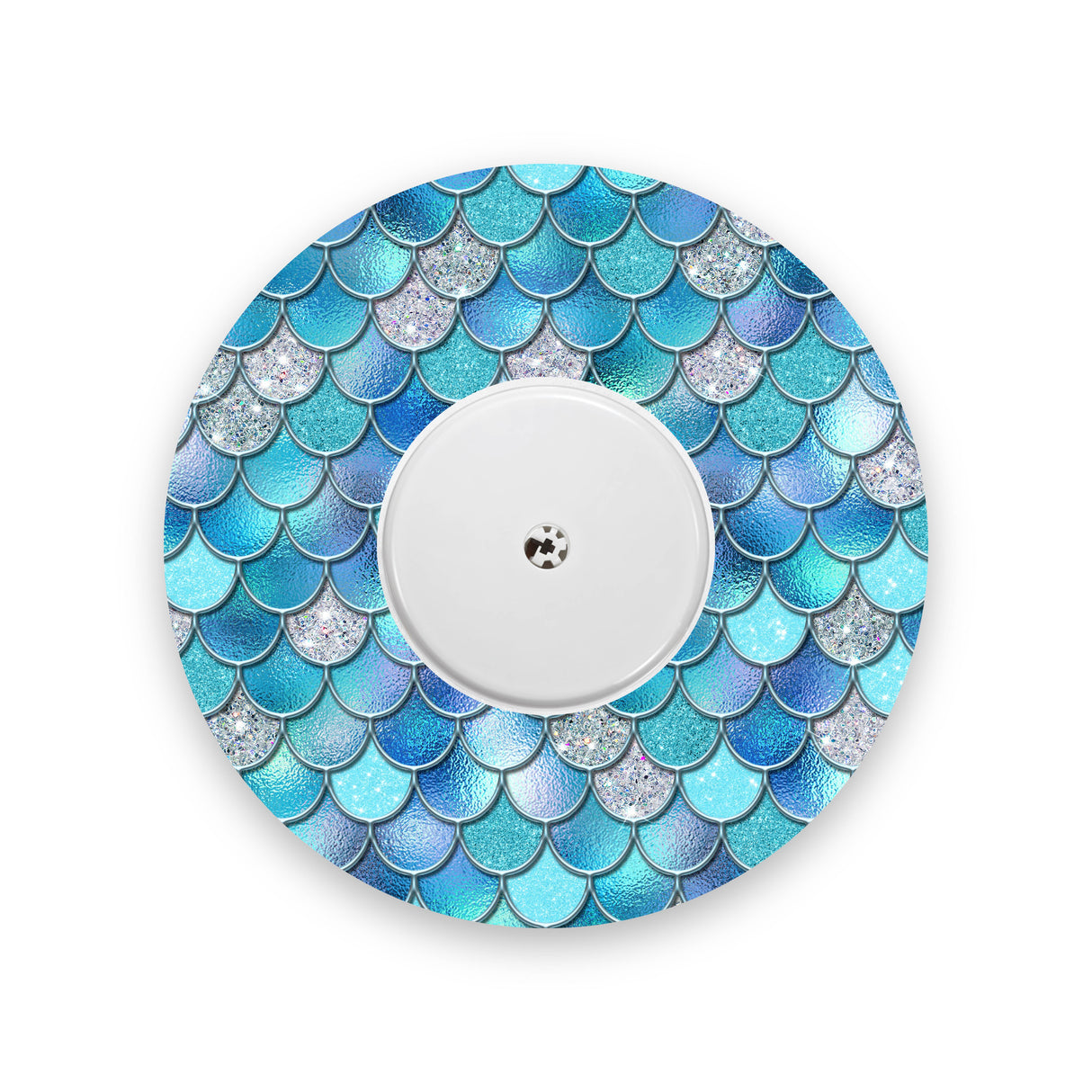 Blue Mermaid Scales Freestyle Libre 2 Diabetes Patch