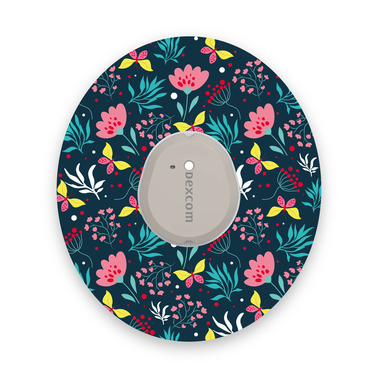 Floral Butterflies Dexcom G7 Diabetes Patch