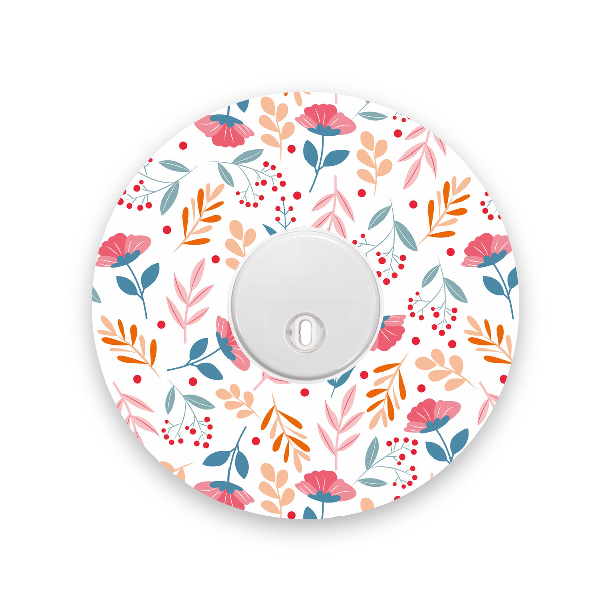Pink Flowers Freestyle Libre 3 Diabetes Patch
