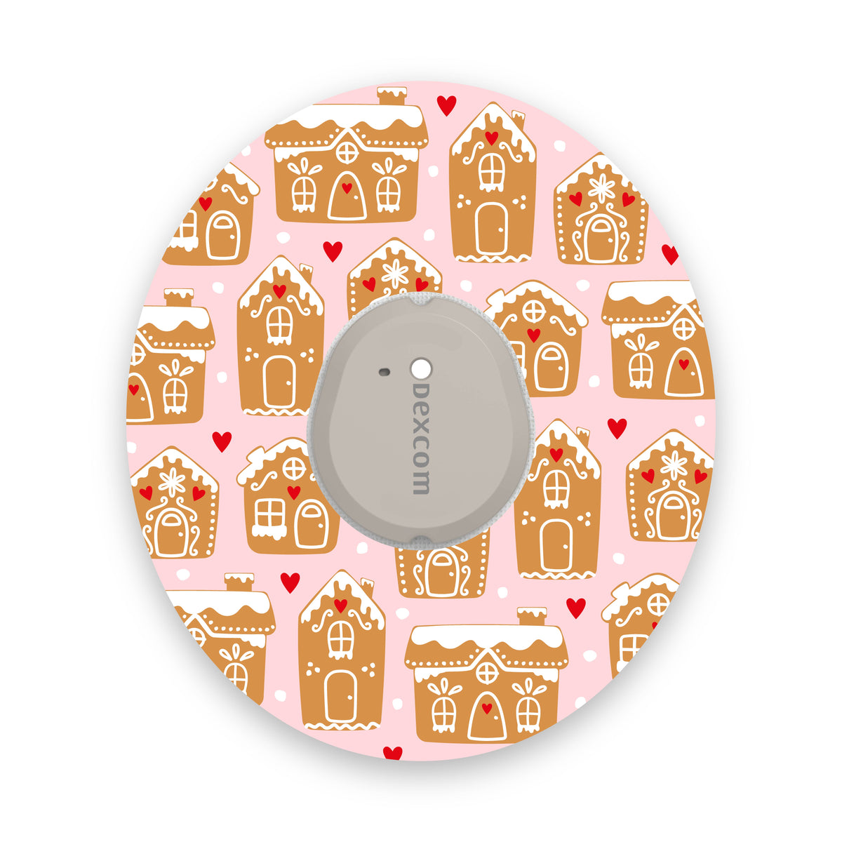 Gingerbread Houses Dexcom G7 Diabetes Patch