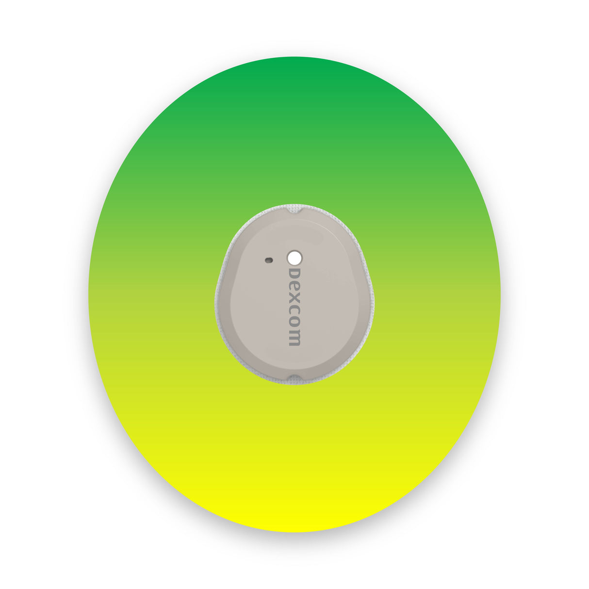 Green to Yellow Ombré Dexcom G7 Diabetes Patch