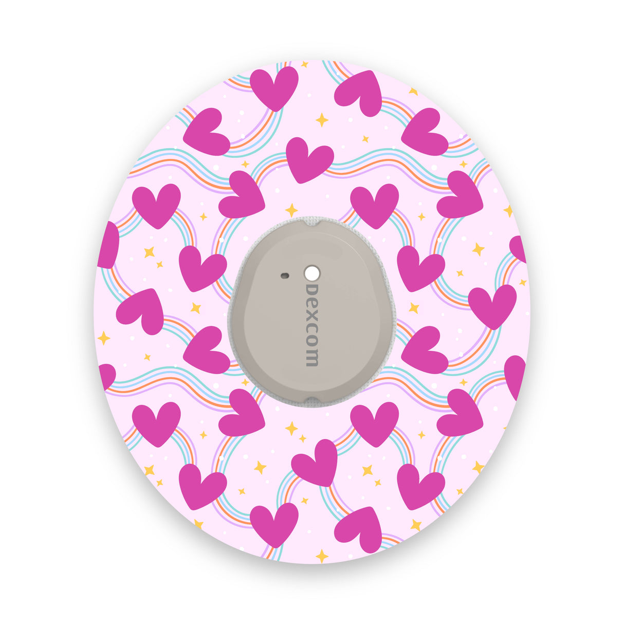 Groovy Hearts Dexcom G7 Diabetes Patch