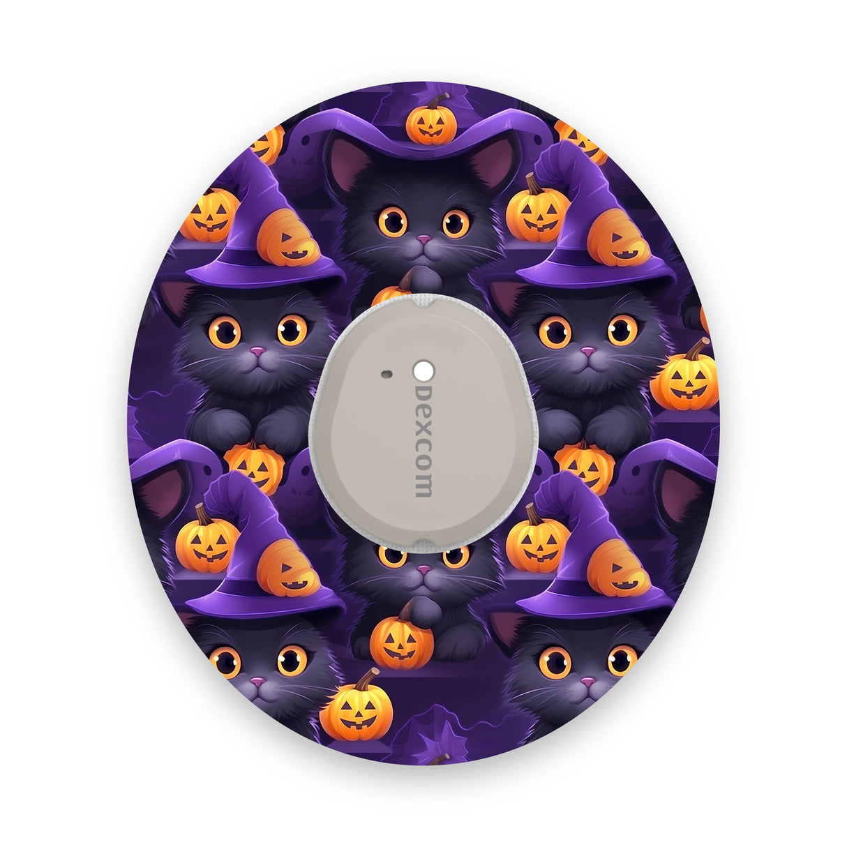 Halloween Cats Dexcom G7 Diabetes Patch