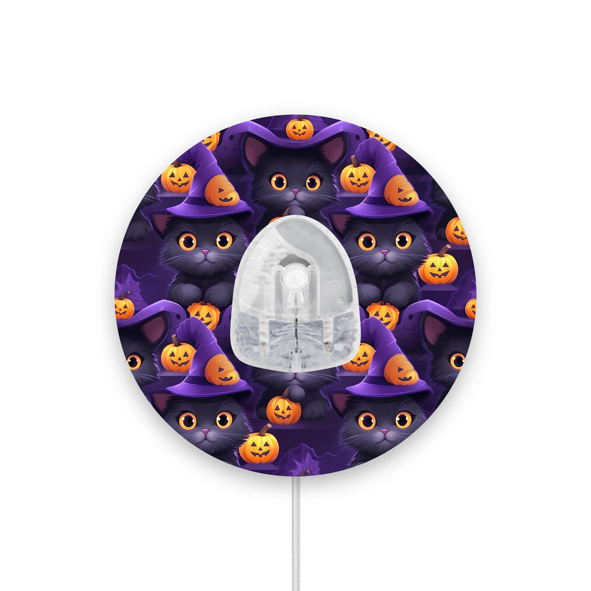 Halloween Cats Infusion Set Diabetes Patch