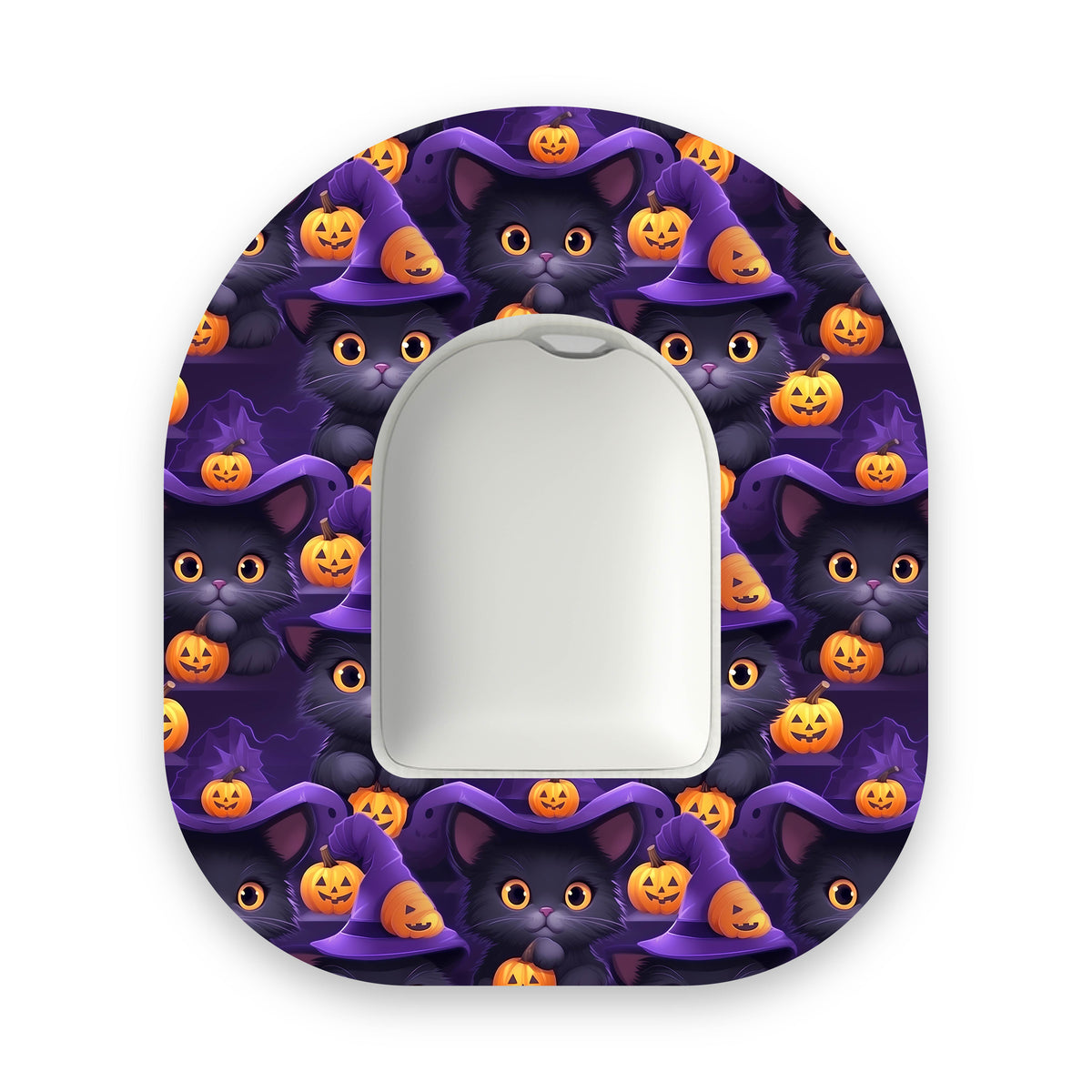 Halloween Cats Omnipod Diabetes Patch