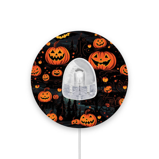 Halloween Pumpkins Infusion Set Diabetes Patch