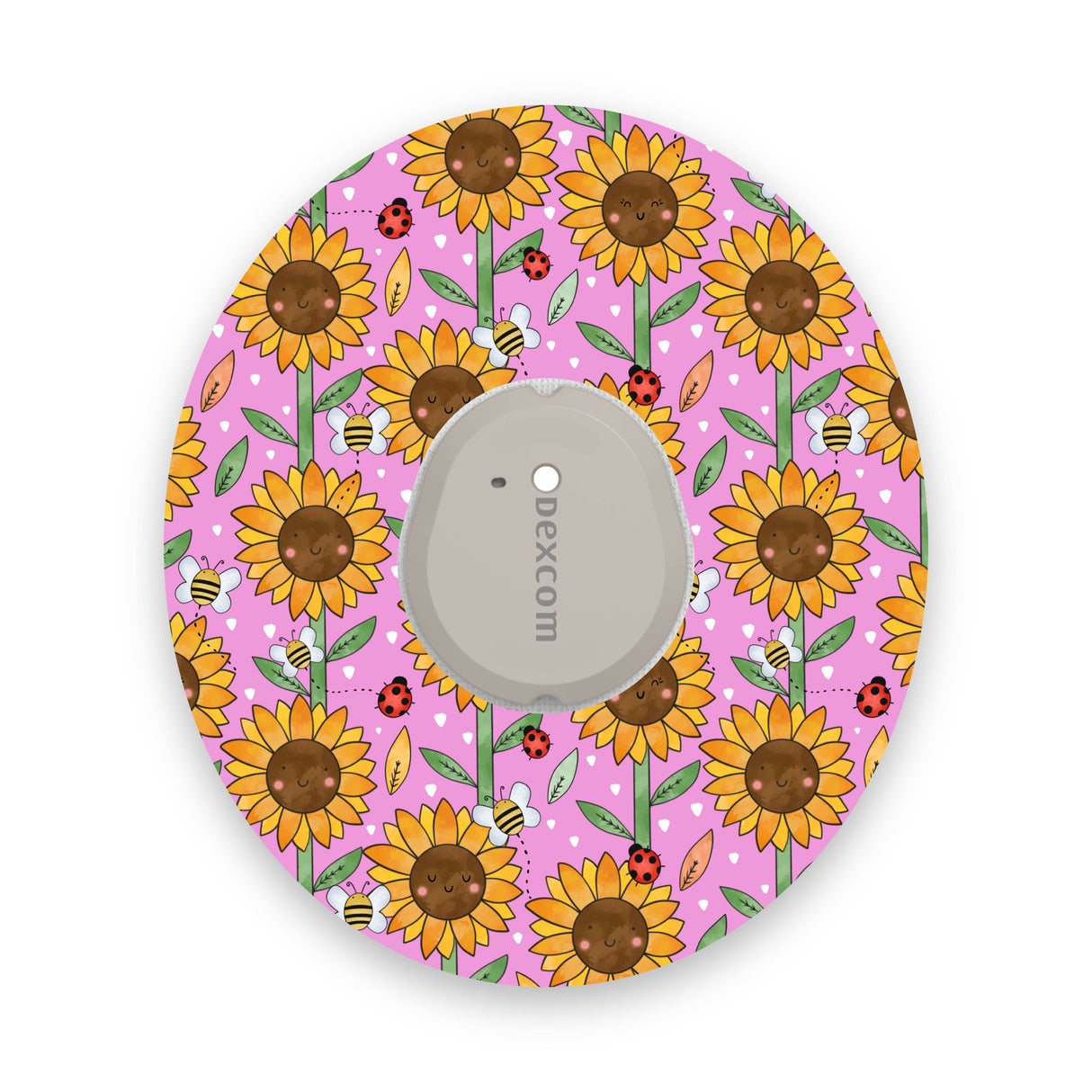 Happy Sunflowers Dexcom G7 Diabetes Patch