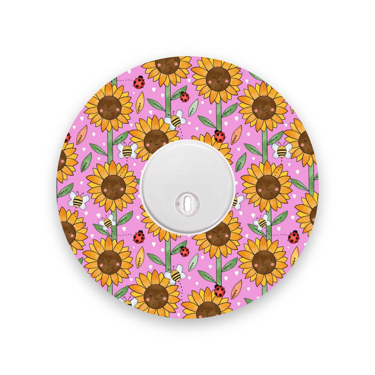 Happy Sunflowers Freestyle Libre 3 Diabetes Patch