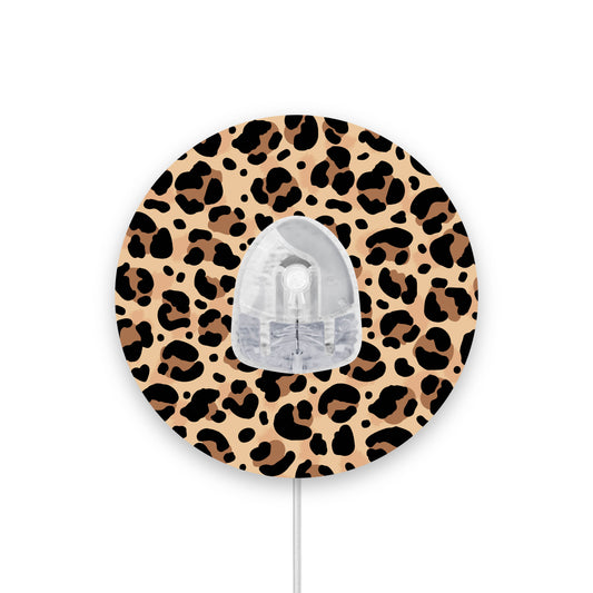 Leopard Print Infusion Set Diabetes Patch