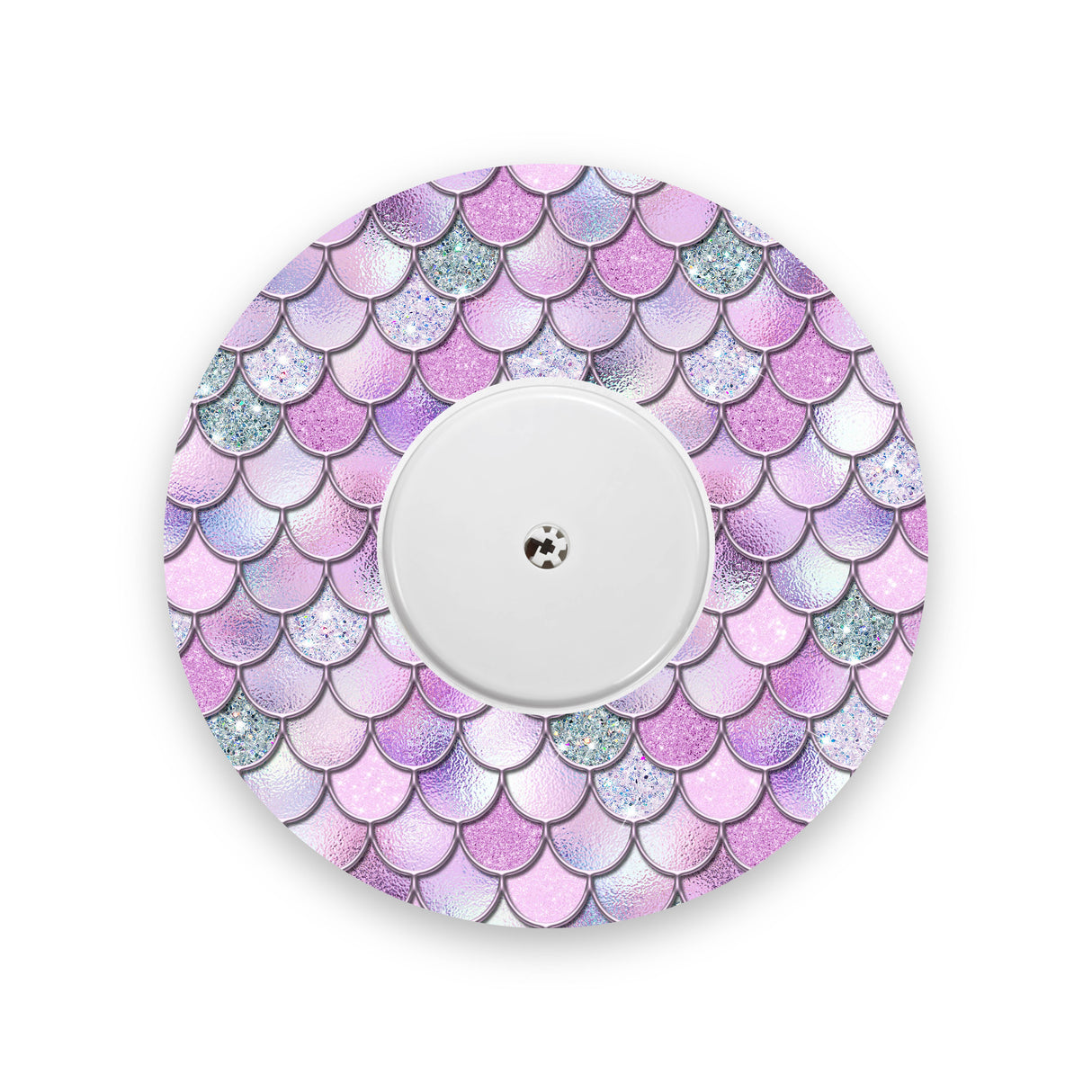 Lilac Mermaid Scales Freestyle Libre 2 Diabetes Patch