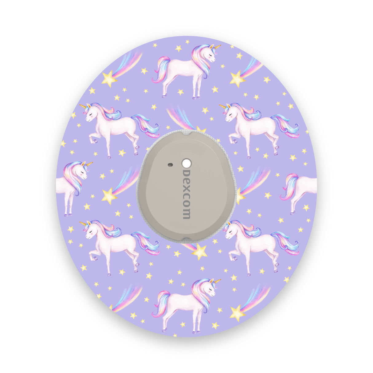 Lilac Unicorn Dexcom G7 Diabetes Patch