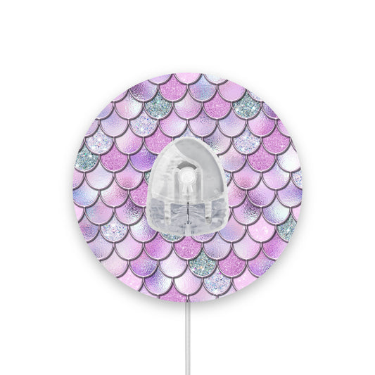 Lilac Mermaid Infusion Set Diabetes Patch