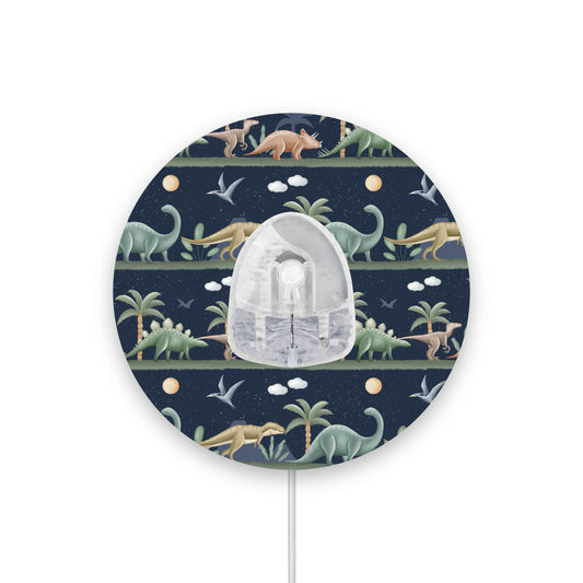 Midnight Dinosaurs Infusion Set Diabetes Patch