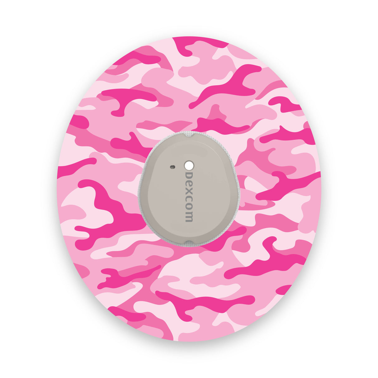 Pink Camouflage Dexcom G7 Diabetes Patch