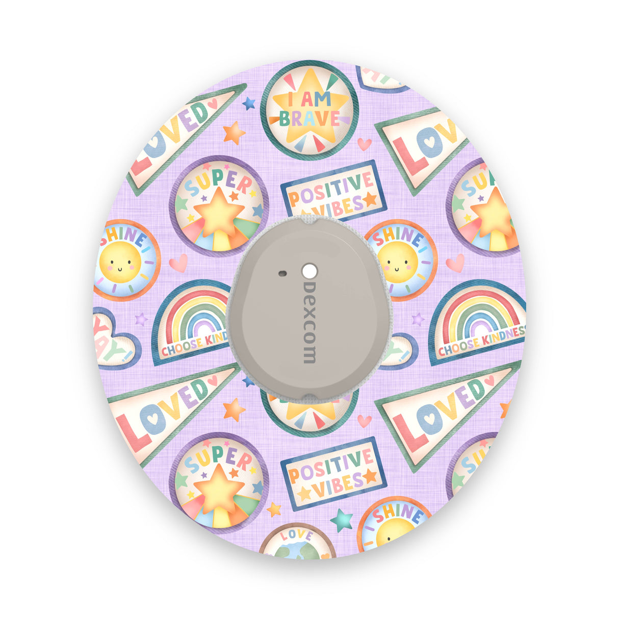 Positive Affirmations Dexcom G7 Diabetes Patch