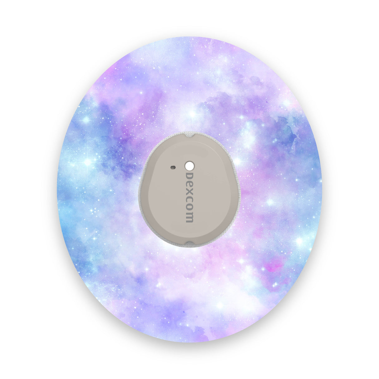 Blue Purple Watercolour Dexcom G7 Diabetes Patch