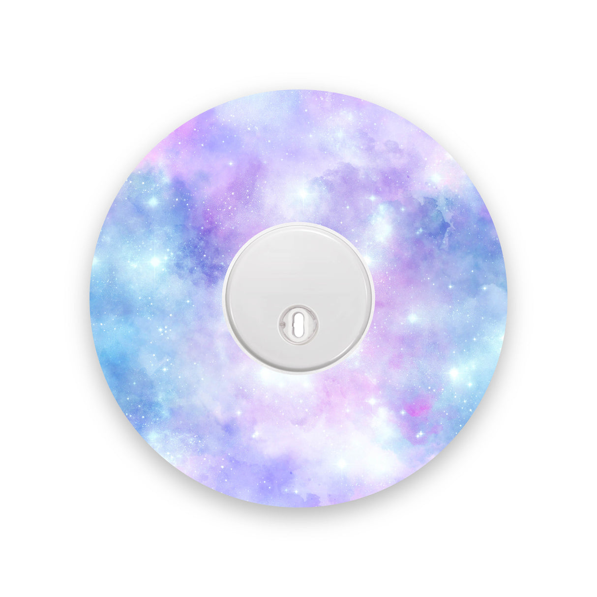 Blue Purple Watercolour Freestyle Libre 3 Diabetes Patch