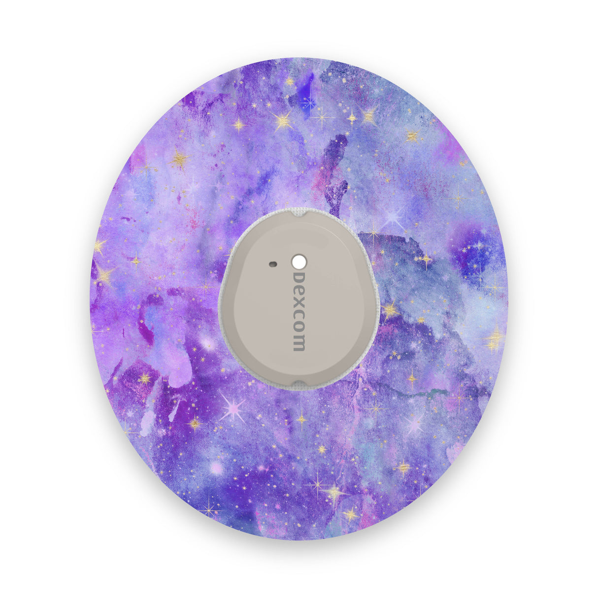 Purple Watercolour Dexcom G7 Diabetes Patch