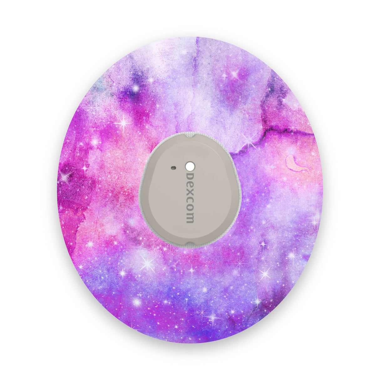 Purple Pink Watercolour Dexcom G7 Diabetes Patch