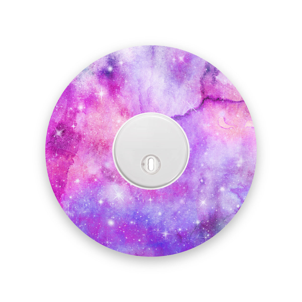 Purple Pink Watercolour Freestyle Libre 3 Diabetes Patch