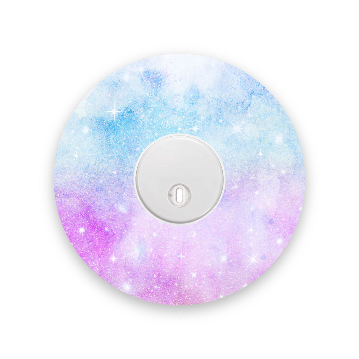 Blue to Pink Watercolour Freestyle Libre 3 Diabetes Patch