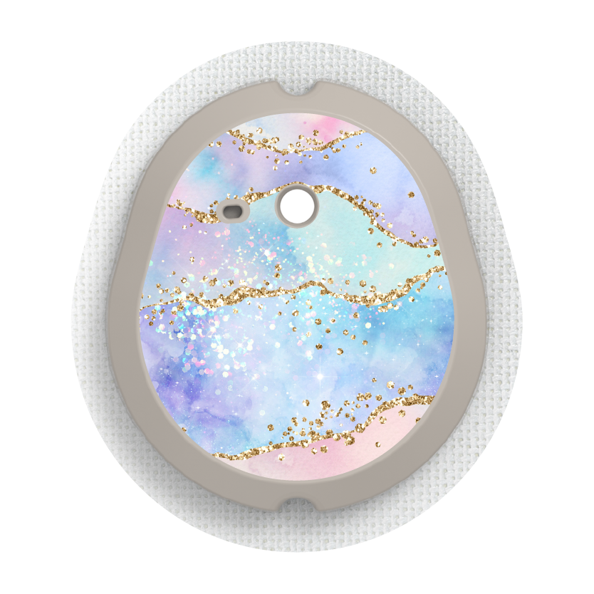 Watercolour Gold Sparkle