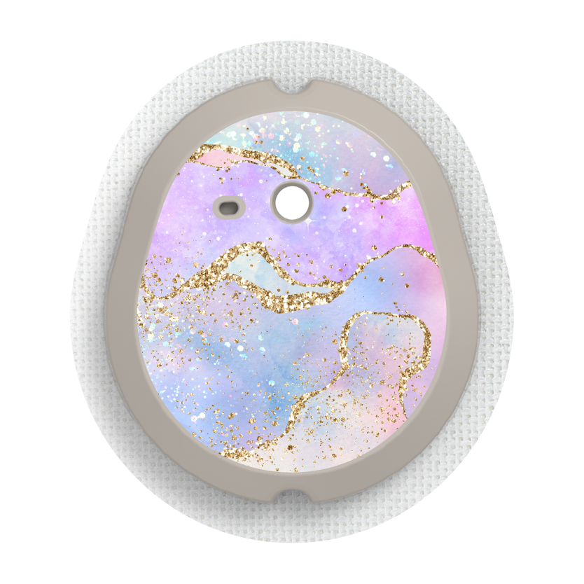 Watercolour Gold Sparkle