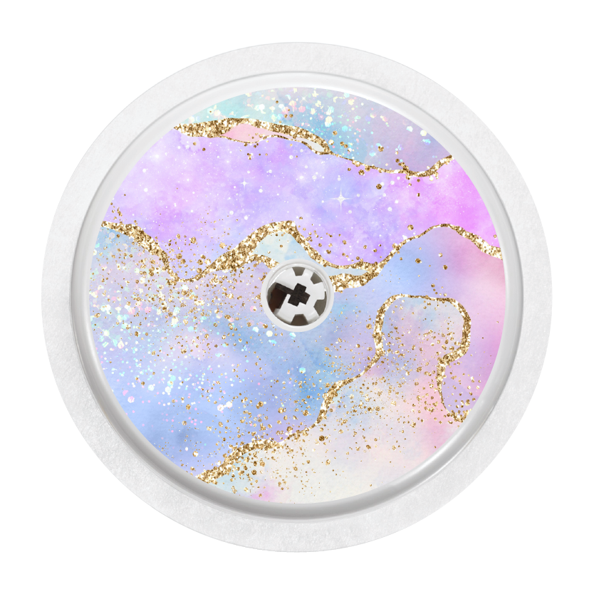 Watercolour Gold Sparkle
