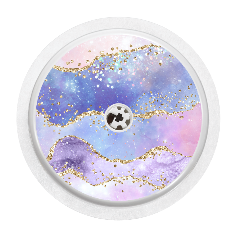Watercolour Gold Sparkle